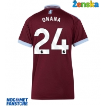 Aston Villa Amadou Onana #24 Domaci Dres za Ženska 2026-27 Kratak Rukav